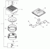 Zerto-Turn Mäher 74203 (Z255) - Toro Z Master Mower, 62" SFS Side Discharge Deck (SN: 992000 - 994000) (1999) Listas de piezas de repuesto y dibujos GROUP 10-AIR INTAKE/FILTRATION (CH25S 68606 KOHLER)