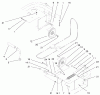 Zerto-Turn Mäher 74203 (Z255) - Toro Z Master Mower, 62" SFS Side Discharge Deck (SN: 992000 - 994000) (1999) Listas de piezas de repuesto y dibujos IDLER ASSEMBLY