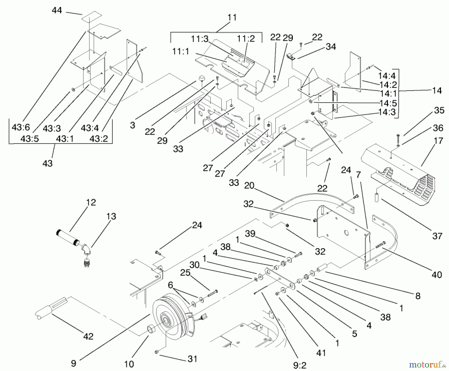  Zerto-Turn Mäher 74204 (Z255) - Toro Z Master Mower, 52