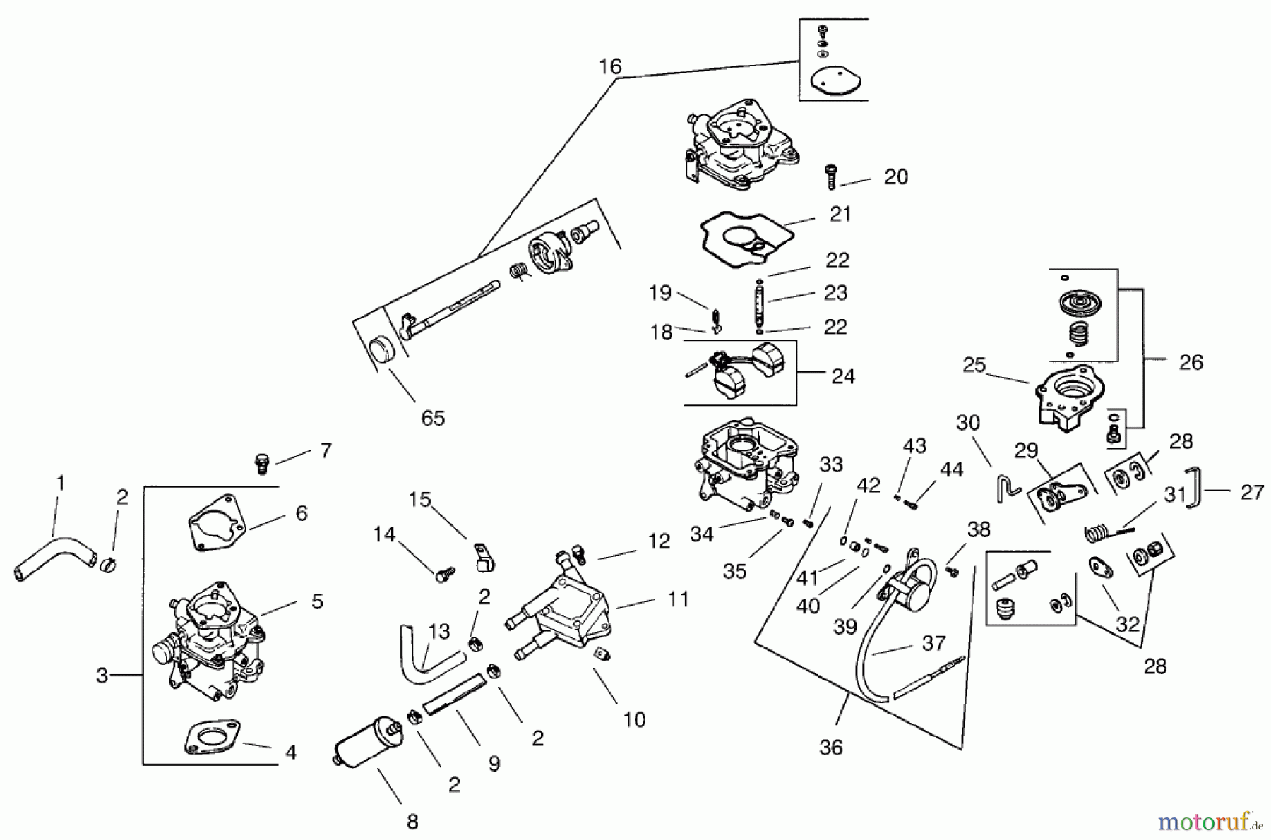  Zerto-Turn Mäher 74204 (Z255) - Toro Z Master Mower, 52