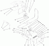 Zerto-Turn Mäher 74204 (Z255) - Toro Z Master Mower, 52" SFS Side Discharge Deck (SN: 990001 - 991999) (1999) Listas de piezas de repuesto y dibujos IDLER ASSEMBLY