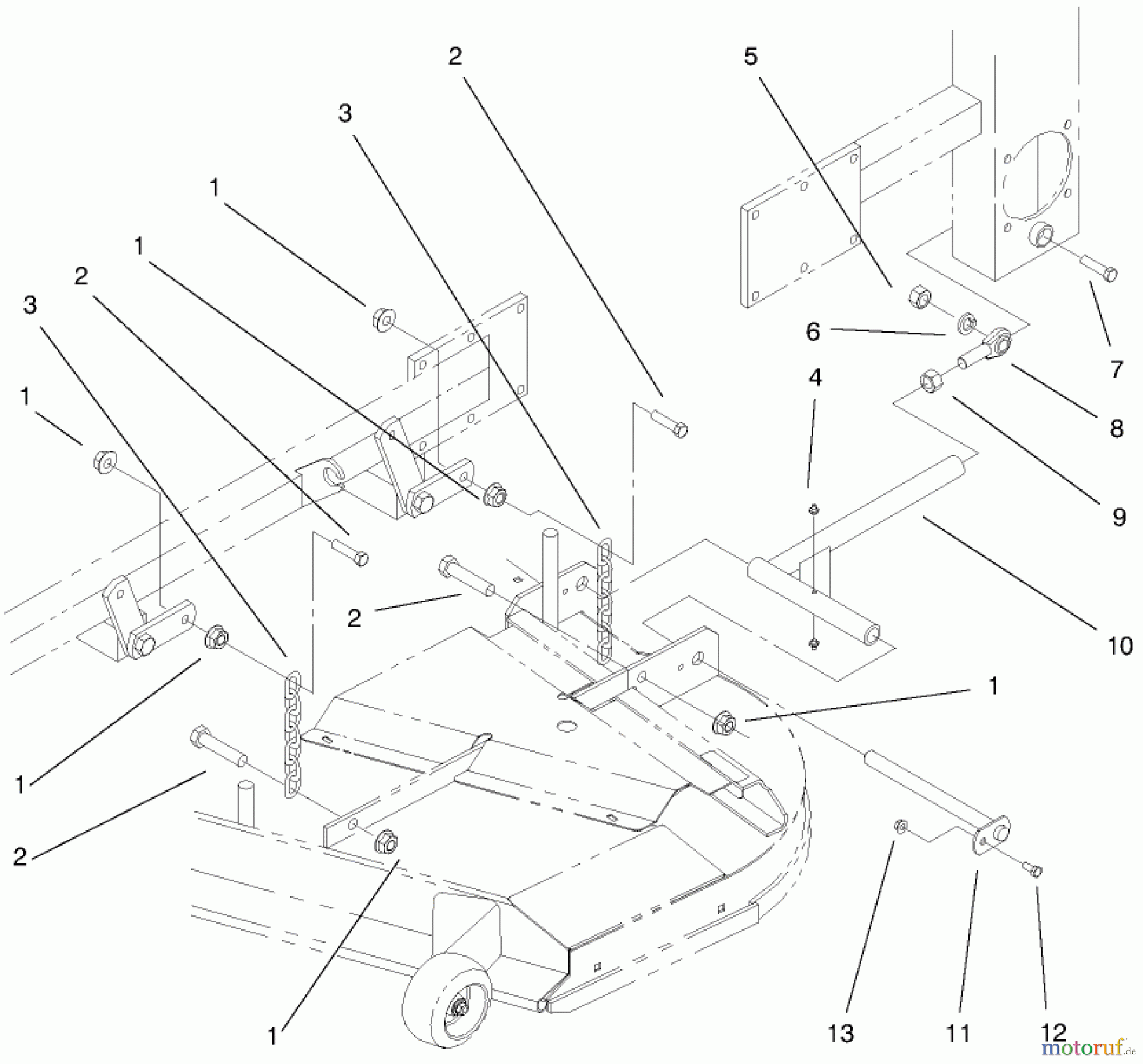  Zerto-Turn Mäher 74204 (Z255) - Toro Z Master Mower, 52