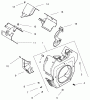 Zerto-Turn Mäher 74204 (Z255) - Toro Z Master Mower, 52" SFS Side Discharge Deck (SN: 992000 - 994000) (1999) Listas de piezas de repuesto y dibujos GROUP 6-BLOWER HOUSING & BAFFLES (CH25S 68606 KOHLER)