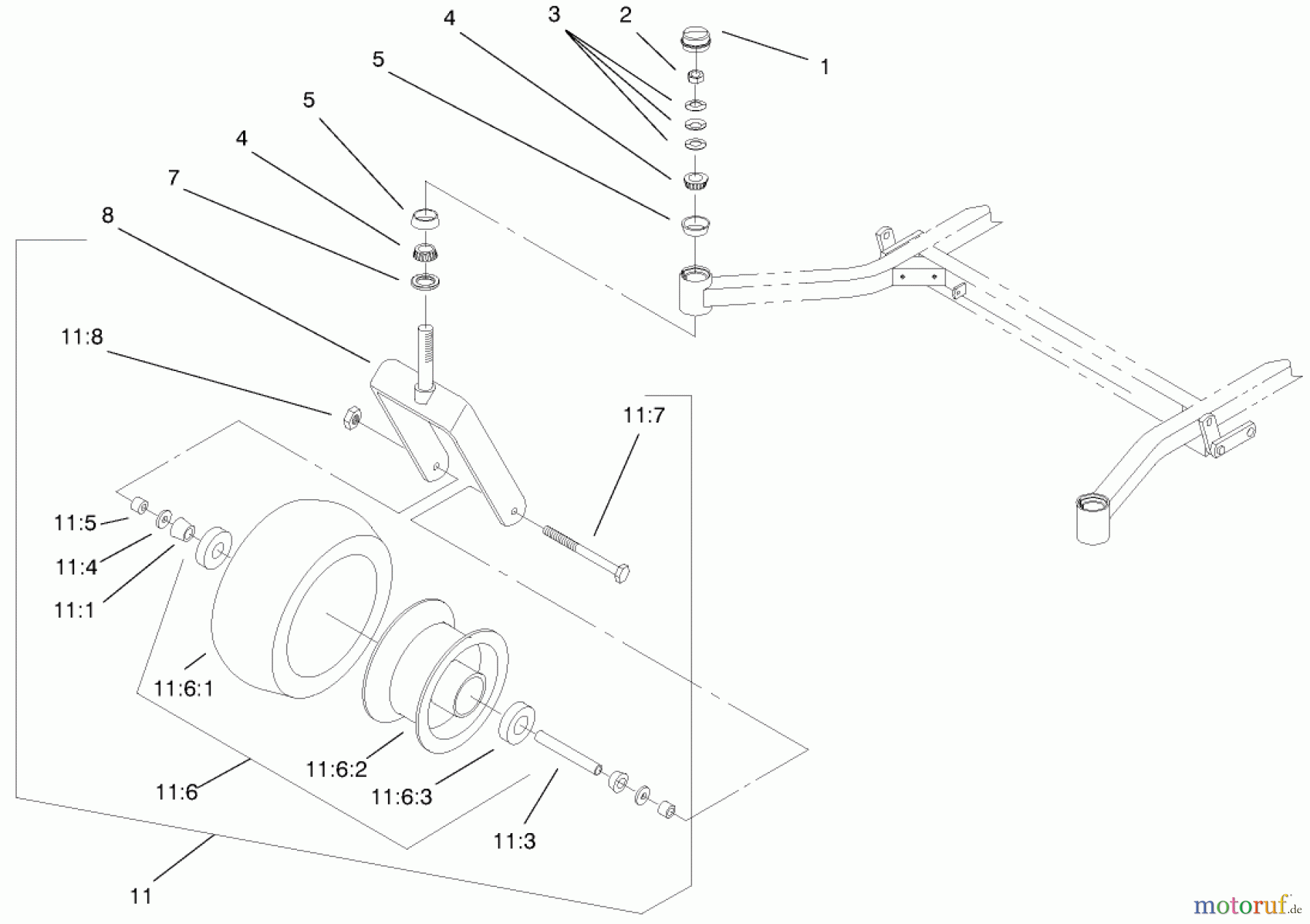  Zerto-Turn Mäher 74205 (Z255) - Toro Z Master Mower, 72