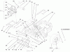 Zerto-Turn Mäher 74205 (Z255) - Toro Z Master Mower, 72" SFS Side Discharge Deck (SN: 990001 - 999999) (1999) Listas de piezas de repuesto y dibujos REAR FRAME AND WHEEL ASSEMBLY