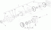 Compact Utility Attachments 22978 - Toro Bore Drive Attachment, TRX Trencher (SN: 313000001 - 313999999) (2013) Listas de piezas de repuesto y dibujos HYDRAULIC MOTOR ASSEMBLY NO. 117-4037
