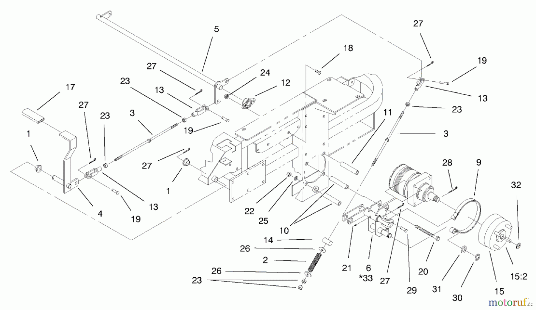  Zerto-Turn Mäher 74209 (Z253) - Toro Z Master Mower, 62