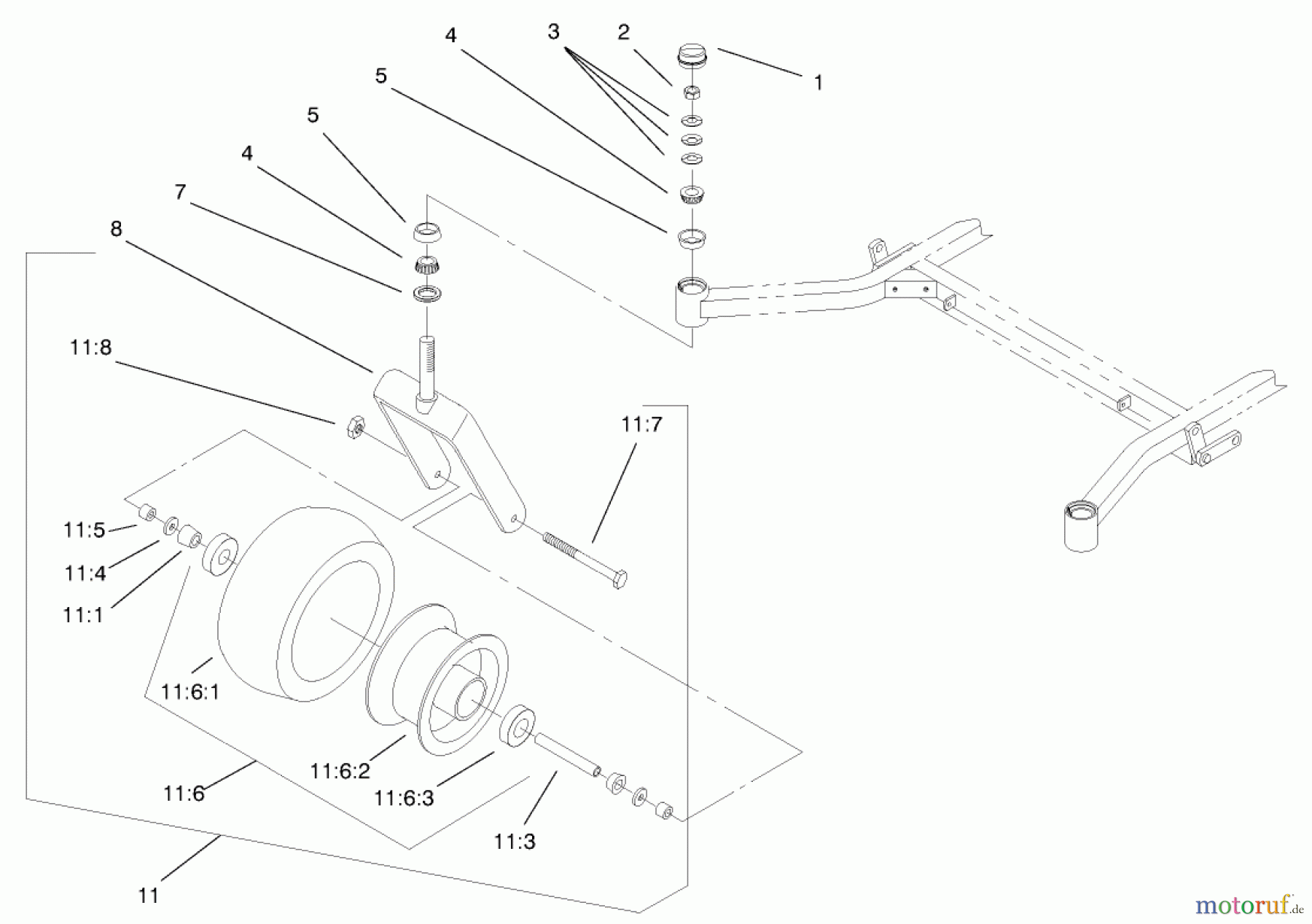  Zerto-Turn Mäher 74209 (Z253) - Toro Z Master Mower, 62