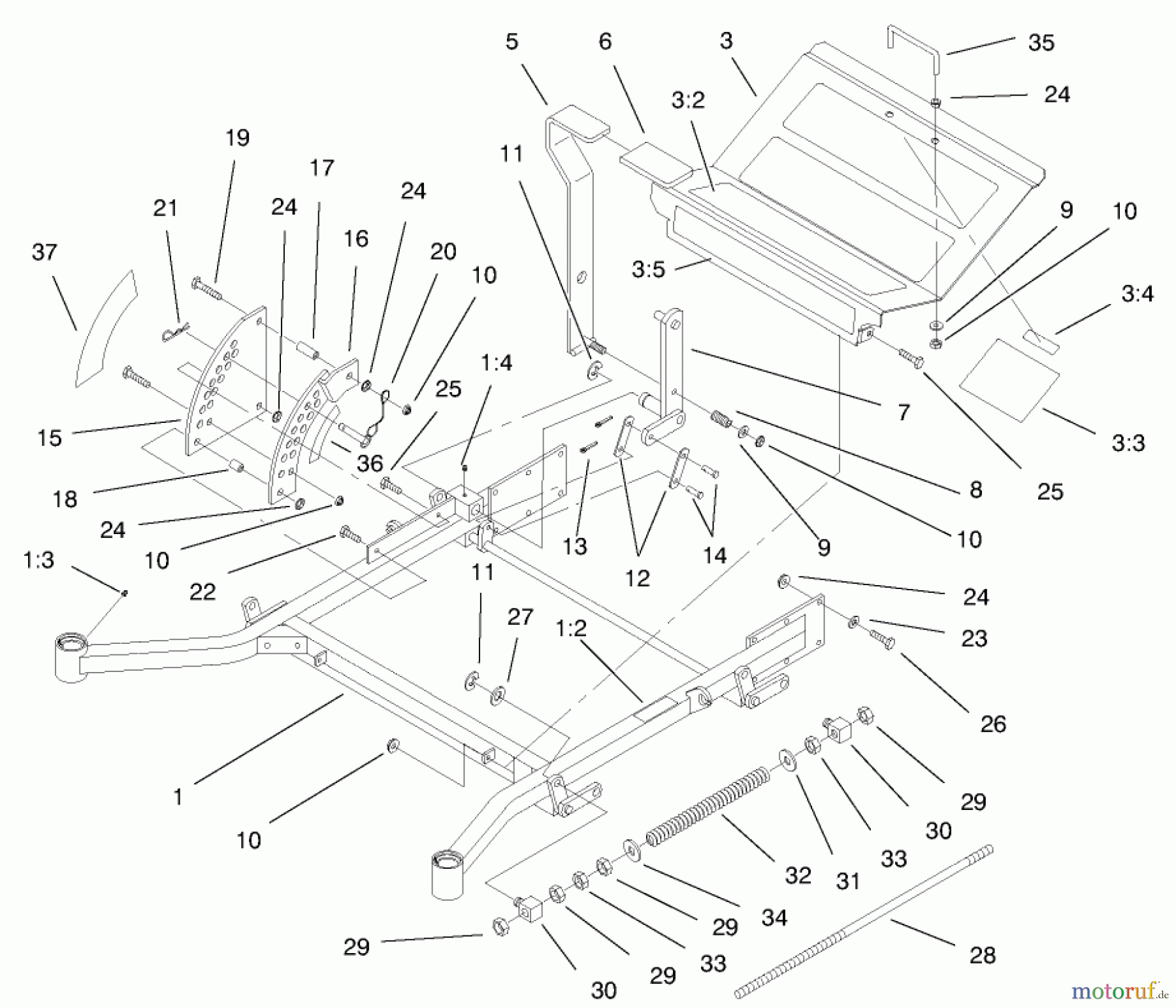  Zerto-Turn Mäher 74209 (Z253) - Toro Z Master Mower, 62