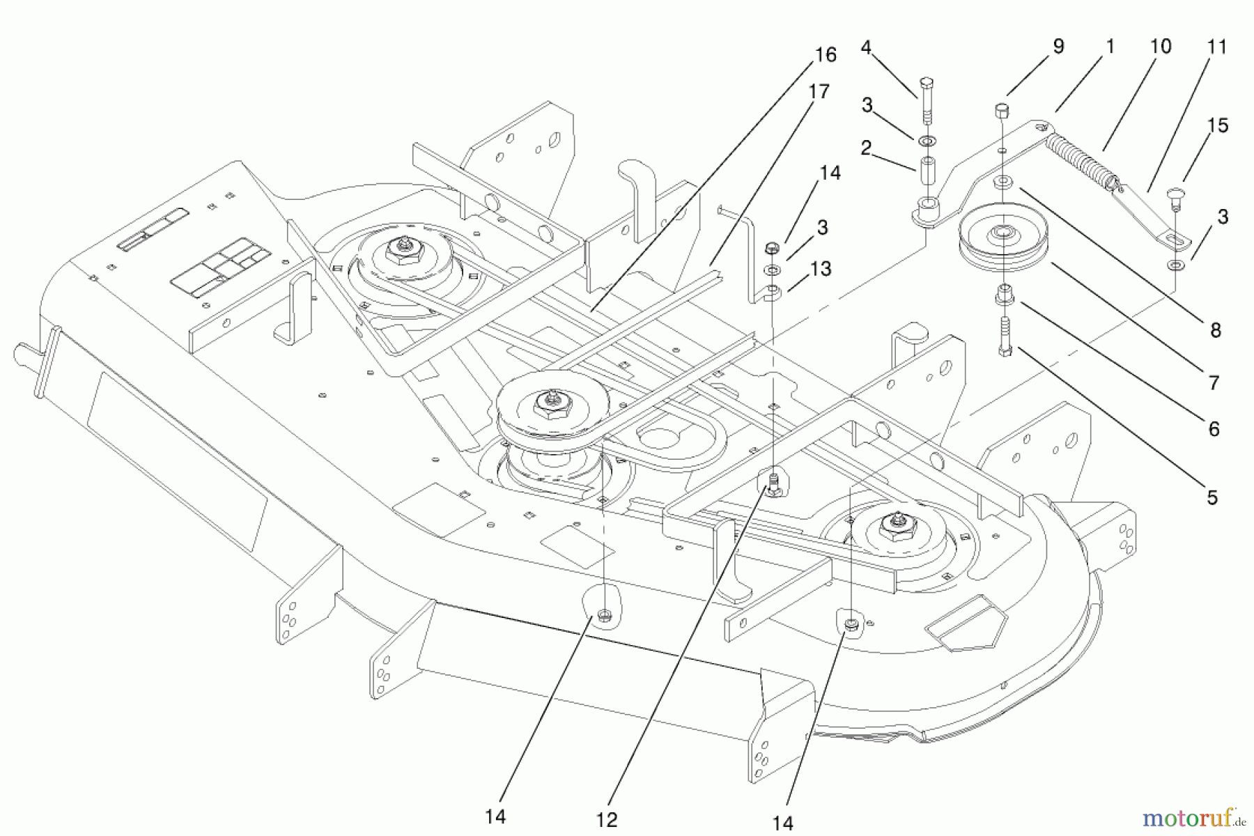  Zerto-Turn Mäher 74211 (Z252L) - Toro Z Master Mower, 52