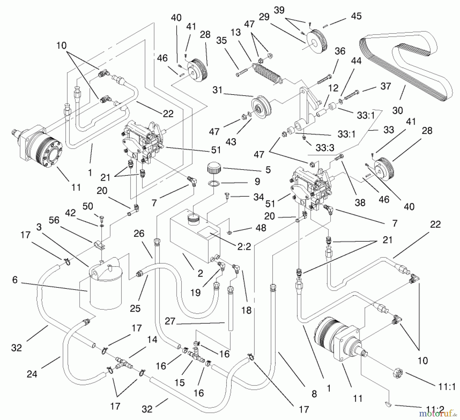  Zerto-Turn Mäher 74211 (Z252L) - Toro Z Master Mower, 52