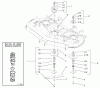 Zerto-Turn Mäher 74211 (Z252L) - Toro Z Master Mower, 52" SFS Side Discharge Deck (SN: 200000001 - 200999999) (2000) Listas de piezas de repuesto y dibujos SPINDLE AND PULLEY ASSEMBLY