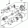 Zerto-Turn Mäher 74211 (Z252L) - Toro Z Master Mower, 52" SFS Side Discharge Deck (SN: 200000001 - 200999999) (2000) Listas de piezas de repuesto y dibujos STARTER-KAWASAKI FD661D S03