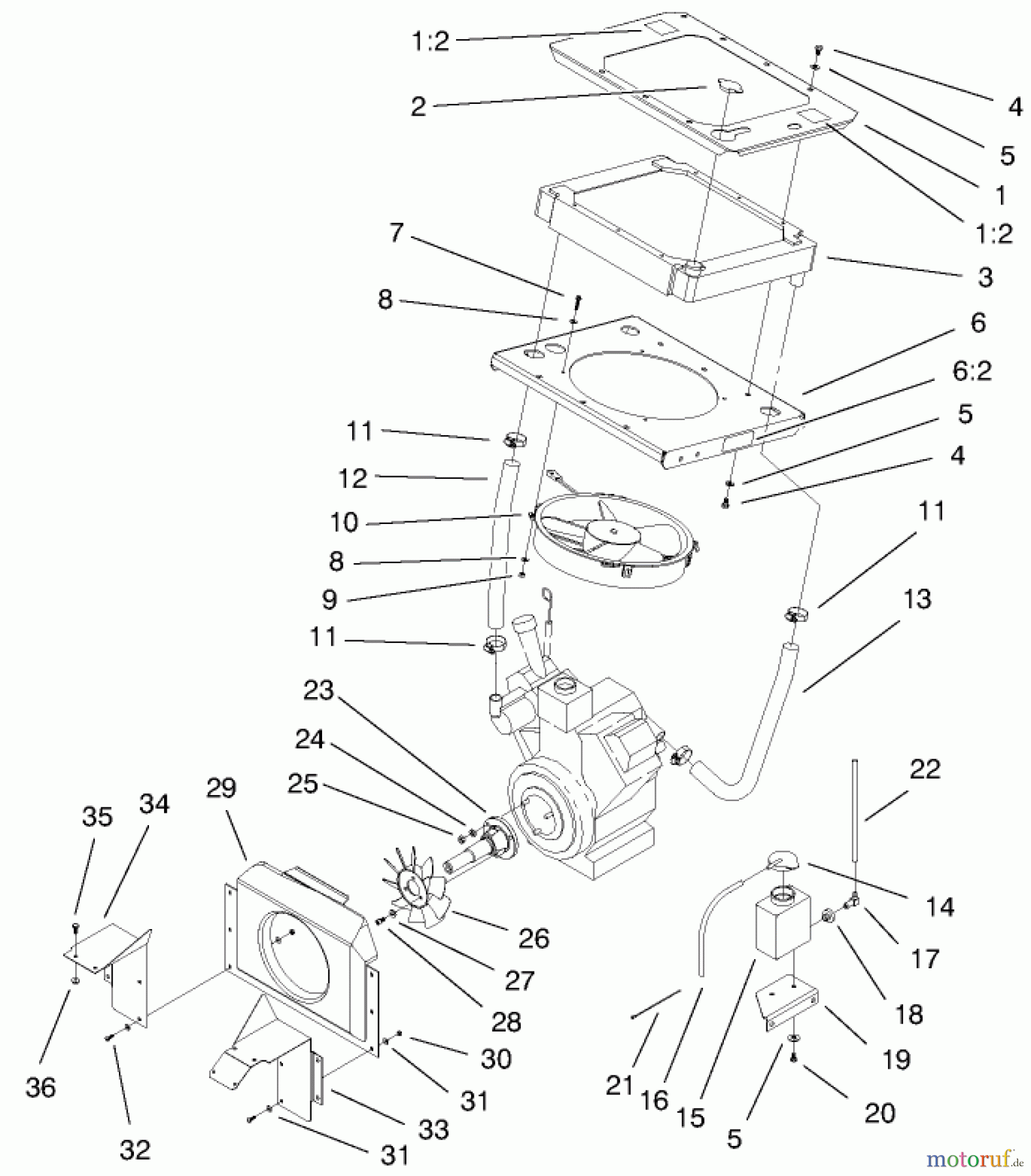  Zerto-Turn Mäher 74211 (Z252L) - Toro Z Master Mower, 52