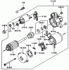 Zerto-Turn Mäher 74211 (Z252L) - Toro Z Master Mower, 52" SFS Side Discharge Deck (SN: 990001 - 999999) (1999) Listas de piezas de repuesto y dibujos STARTER-KAWASAKI FD661D S03