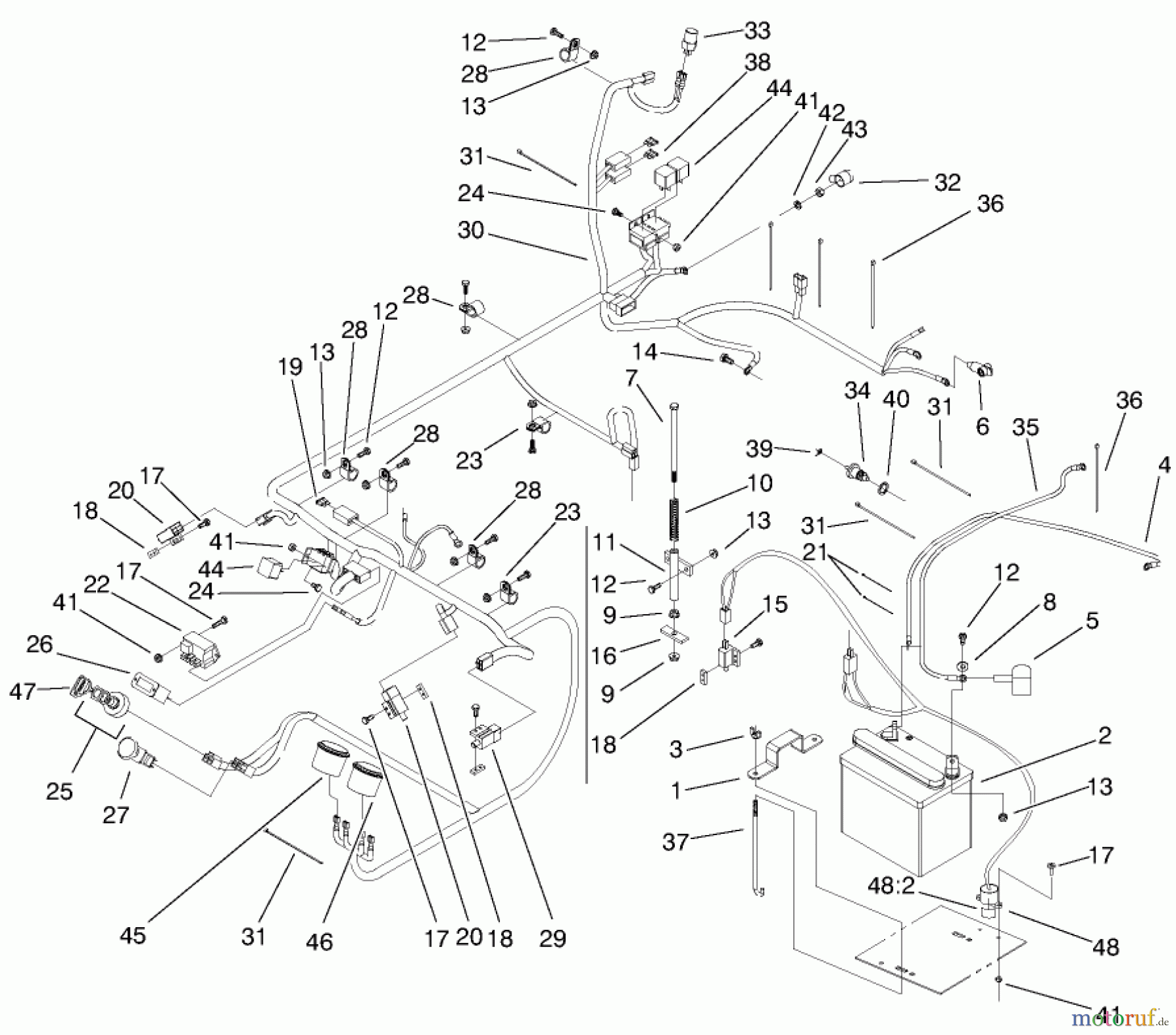  Zerto-Turn Mäher 74212 (Z252L) - Toro Z Master Mower, 62