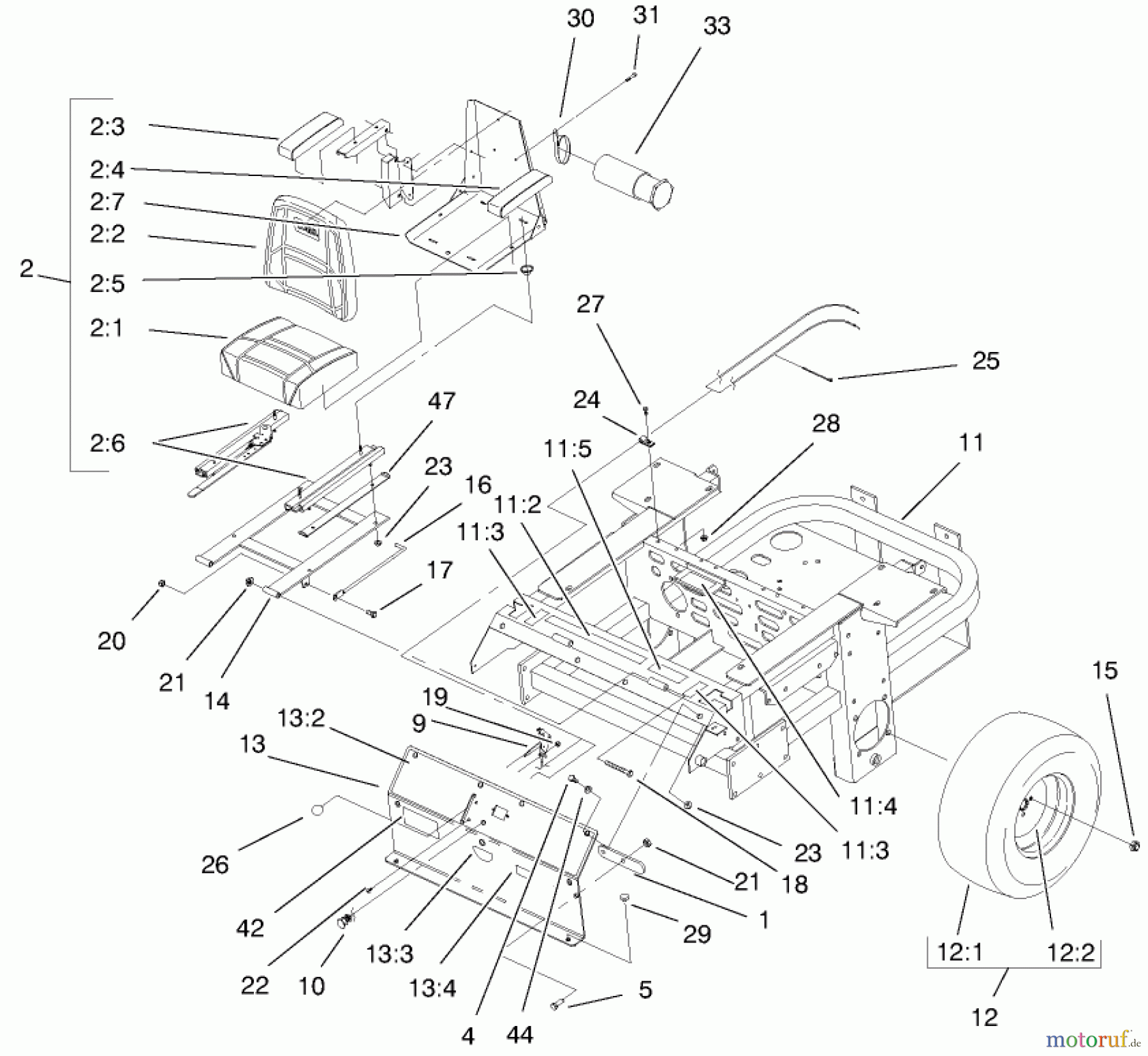  Zerto-Turn Mäher 74212 (Z252L) - Toro Z Master Mower, 62