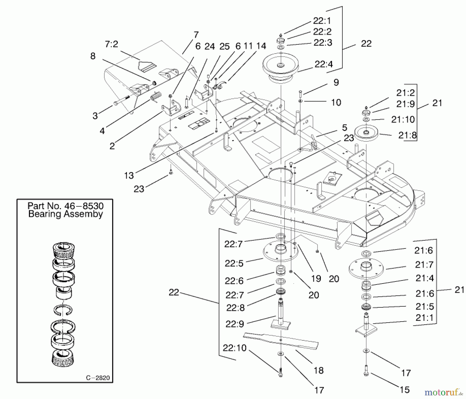  Zerto-Turn Mäher 74212 (Z252L) - Toro Z Master Mower, 62