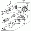 Zerto-Turn Mäher 74212 (Z252L) - Toro Z Master Mower, 62" SFS Side Discharge Deck (SN: 990001 - 991000) (1999) Listas de piezas de repuesto y dibujos STARTER-KAWASAKI FD661D S03