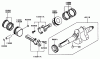 Zerto-Turn Mäher 74212 (Z252L) - Toro Z Master Mower, 62" SFS Side Discharge Deck (SN: 991001 - 999999) (1999) Listas de piezas de repuesto y dibujos PISTON/CRANKSHAFT-KAWASAKI FD661D S03