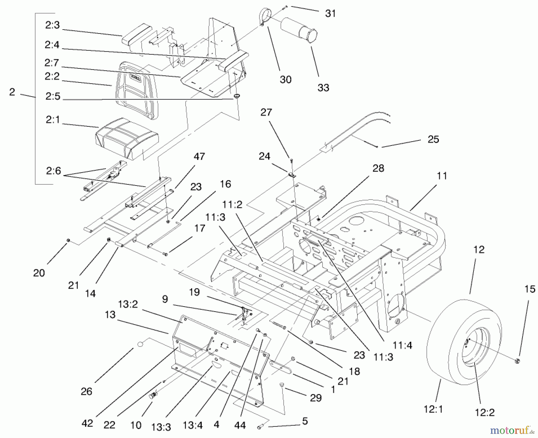  Zerto-Turn Mäher 74212 (Z252L) - Toro Z Master Mower, 62