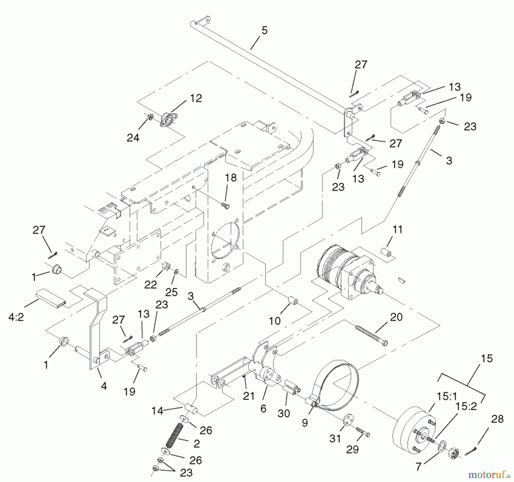  Zerto-Turn Mäher 74213 (Z287L) - Toro Z Master Mower, 62