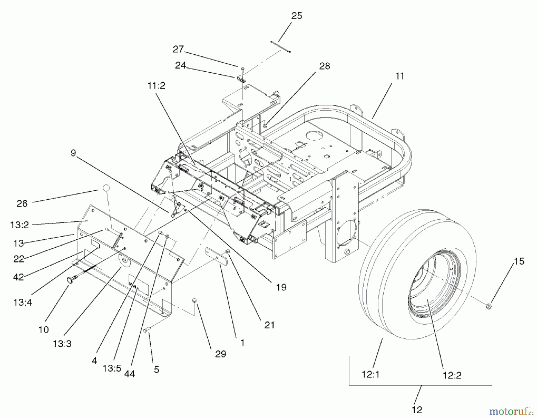  Zerto-Turn Mäher 74213 (Z287L) - Toro Z Master Mower, 62