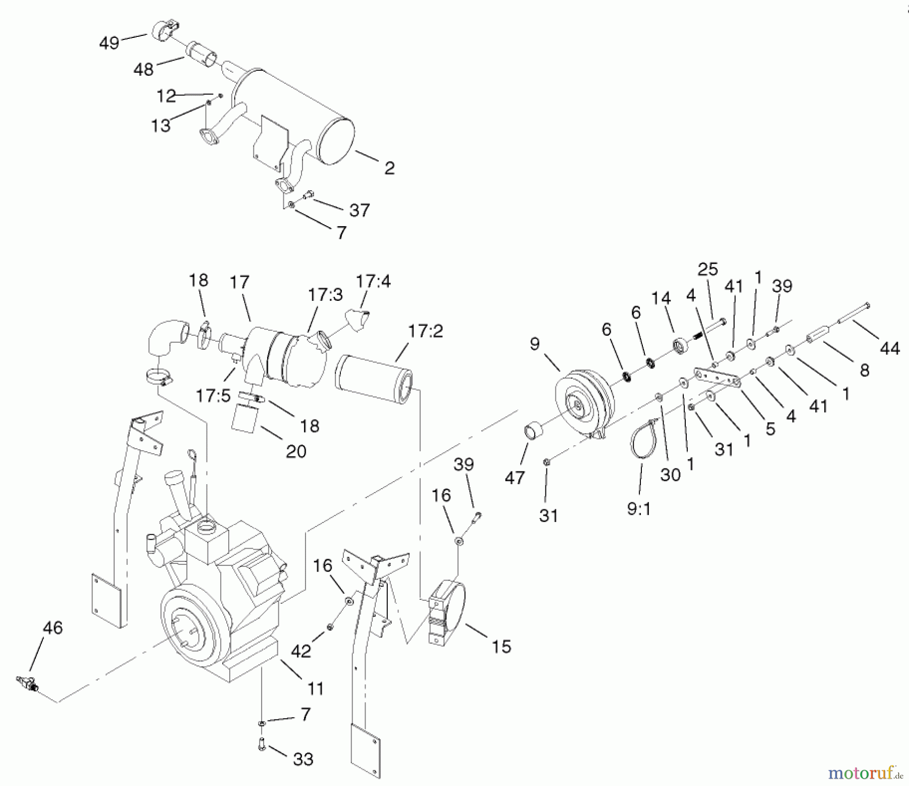  Zerto-Turn Mäher 74213 (Z287L) - Toro Z Master Mower, 62