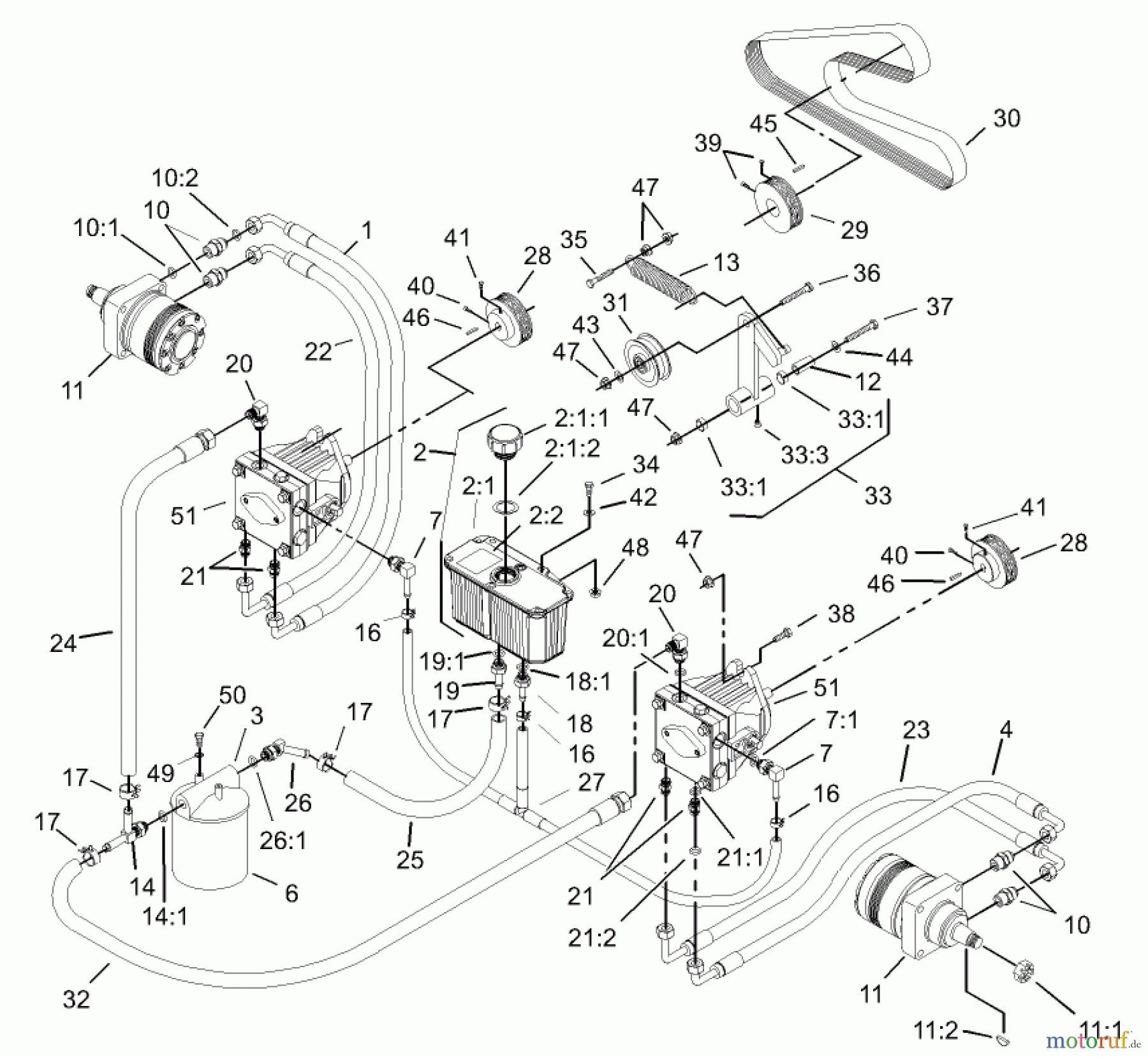  Zerto-Turn Mäher 74213 (Z287L) - Toro Z Master Mower, 62