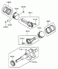 Zerto-Turn Mäher 74236 (Z287L) - Toro Z Master Mower, 62" SFS Side Discharge Deck (SN: 230006001 - 230999999) (2003) Listas de piezas de repuesto y dibujos PISTON/CRANKSHAFT ASSEMBLY KAWASAKI FD750D-AS03