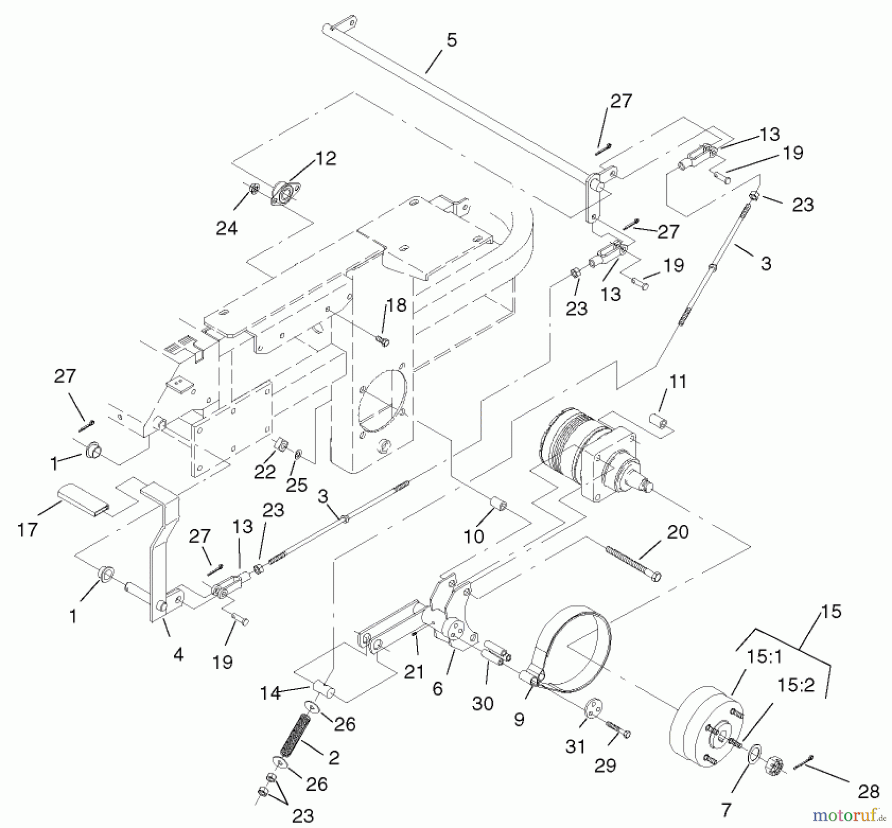  Zerto-Turn Mäher 74214 (Z287L) - Toro Z Master Mower, 72