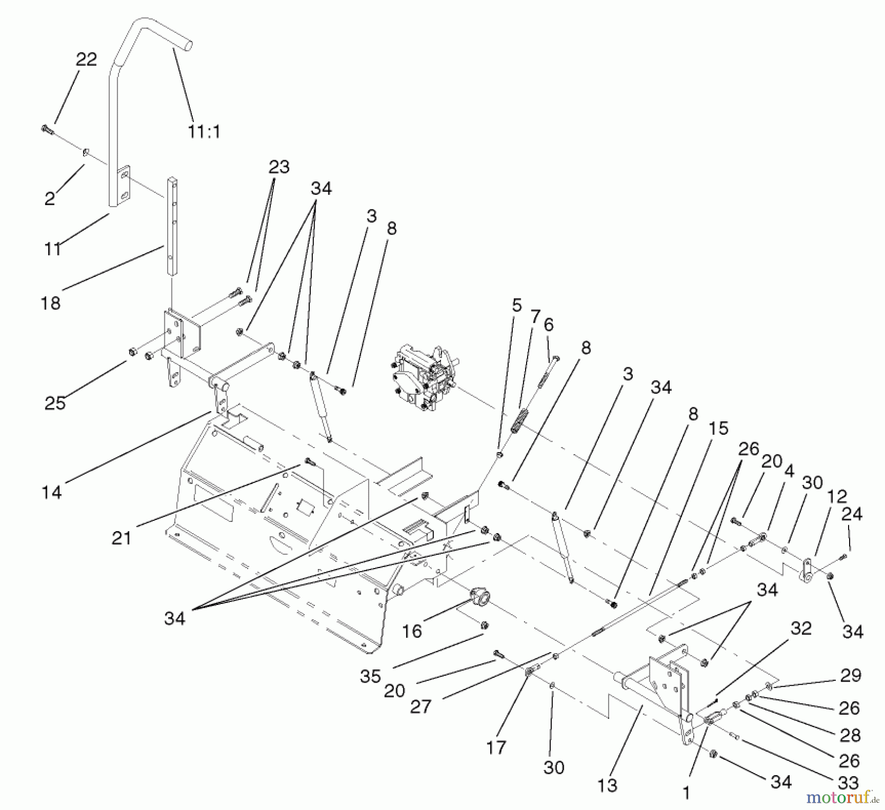  Zerto-Turn Mäher 74214 (Z287L) - Toro Z Master Mower, 72