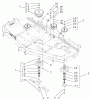 Zerto-Turn Mäher 74214 (Z287L) - Toro Z Master Mower, 72" SFS Side Discharge Deck (SN: 220000001 - 220999999) (2002) Listas de piezas de repuesto y dibujos SPINDLE AND PULLEY ASSEMBLY