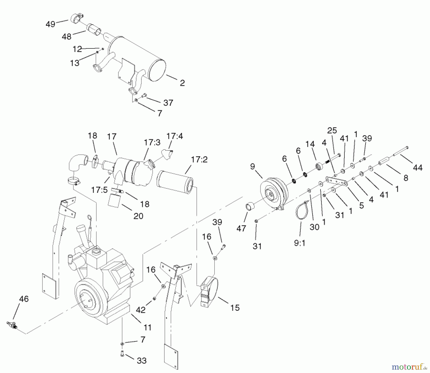  Zerto-Turn Mäher 74214 (Z287L) - Toro Z Master Mower, 72