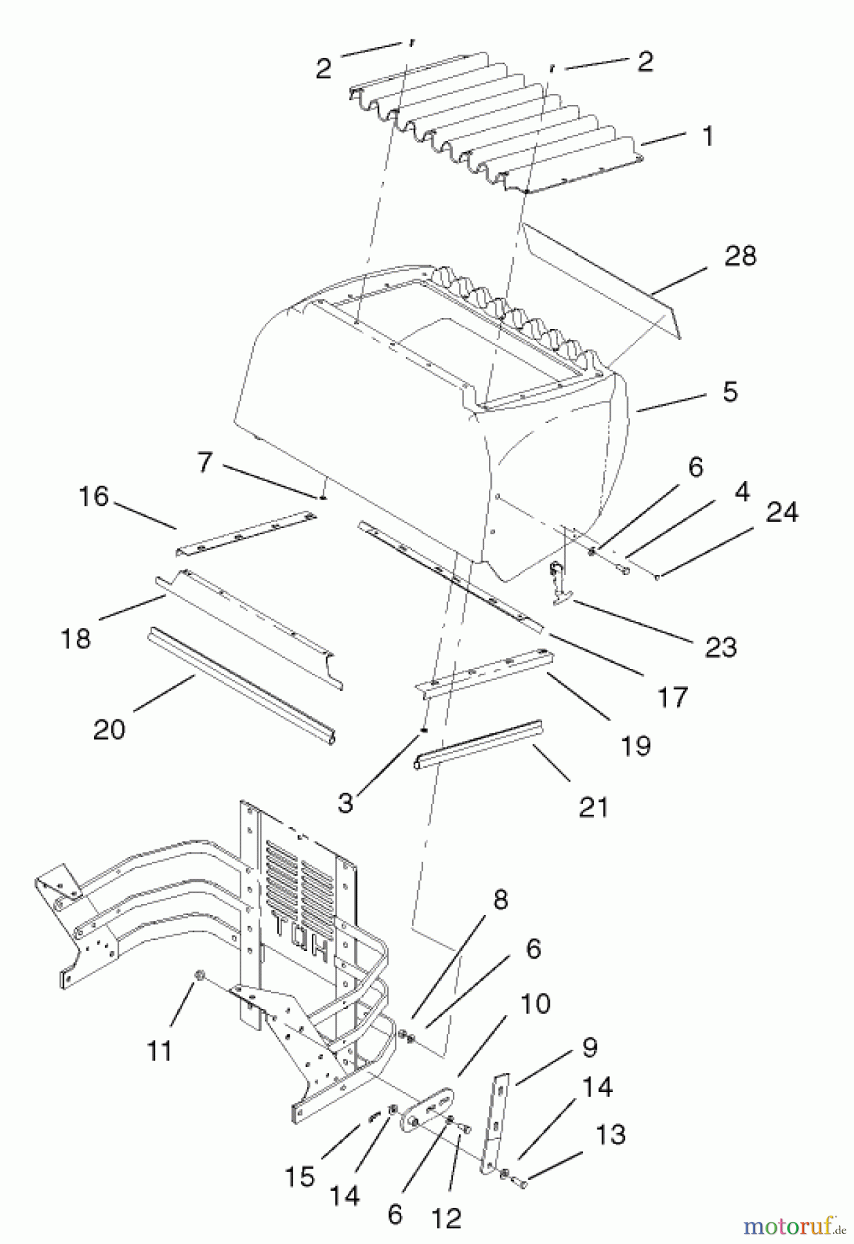  Zerto-Turn Mäher 74214 (Z287L) - Toro Z Master Mower, 72