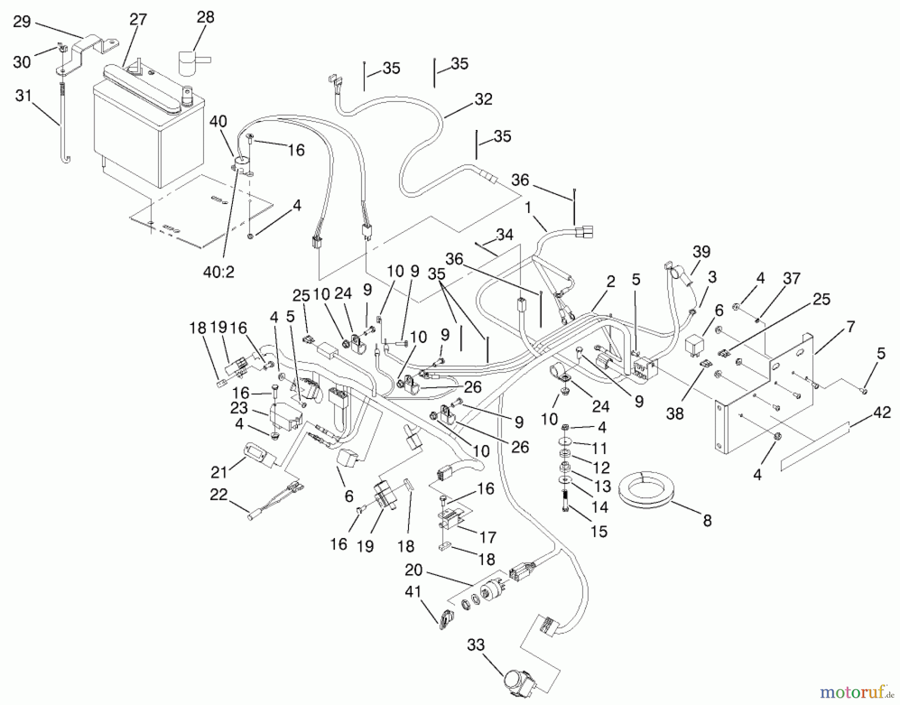  Zerto-Turn Mäher 74218 (Z256) - Toro Z Master Mower, 62