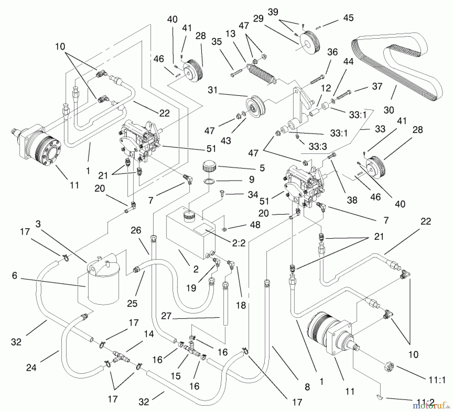  Zerto-Turn Mäher 74219 (Z256) - Toro Z Master Mower, 72