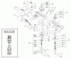 Zerto-Turn Mäher 74225 (Z253) - Toro Z Master Mower, 62" SFS Side Discharge Deck (SN: 210000001 - 210002100) (2001) Listas de piezas de repuesto y dibujos SPINDLE AND PULLEY ASSEMBLY