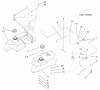 Zerto-Turn Mäher 74225 (Z253) - Toro Z Master Mower, 62" SFS Side Discharge Deck (SN: 210000001 - 210002100) (2001) Listas de piezas de repuesto y dibujos TANK AND FUEL LINES ASSEMBLY