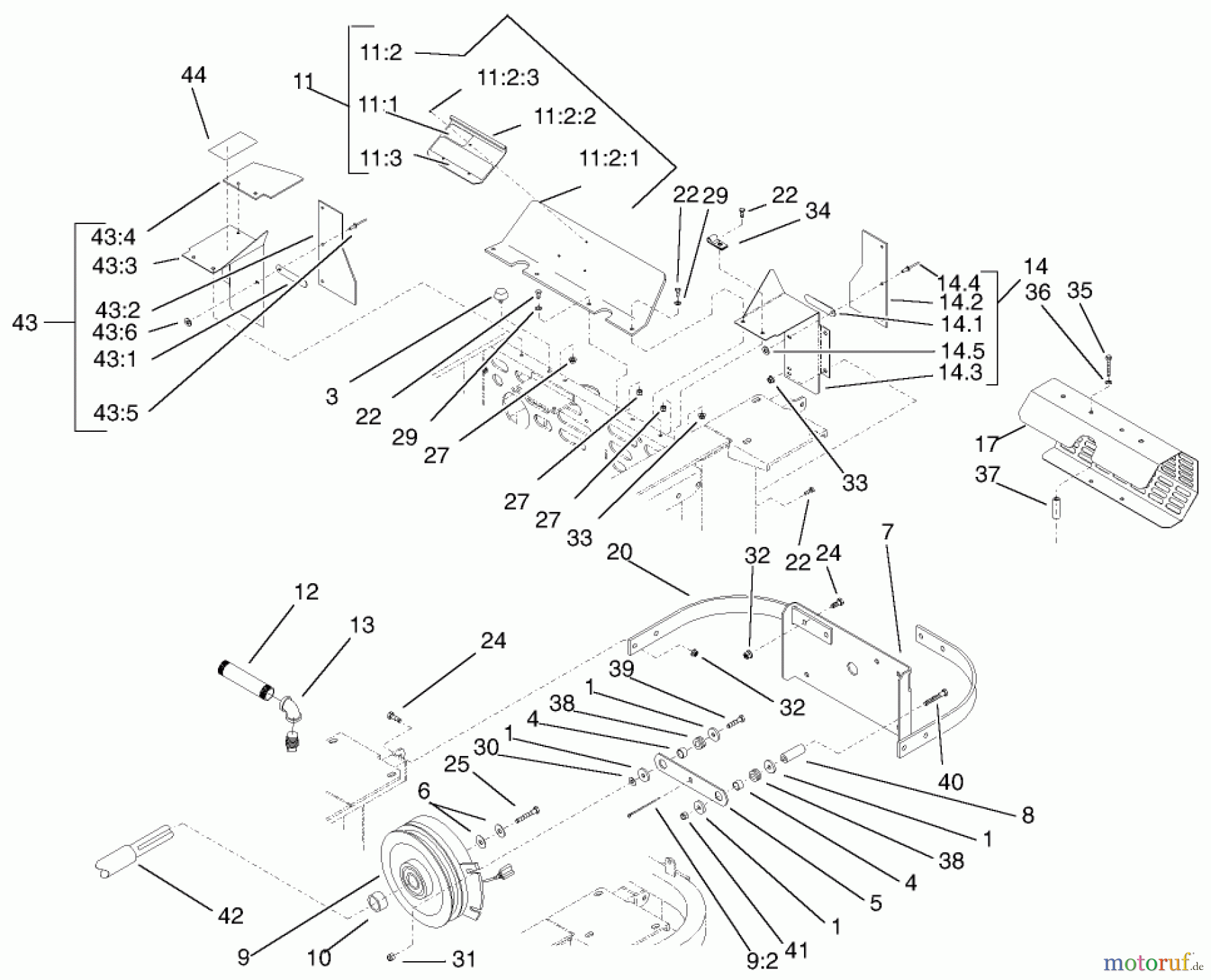  Zerto-Turn Mäher 74225 (Z253) - Toro Z Master Mower, 62