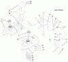 Zerto-Turn Mäher 74225 (Z253) - Toro Z Master Mower, 62" SFS Side Discharge Deck (SN: 210002101 - 210999999) (2001) Listas de piezas de repuesto y dibujos TANK AND FUEL LINE ASSEMBLY