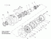 Compact Utility Attachments 23102 - Toro Soil Cultivator, Compact Utility Loaders (SN: 280000001 - 280999999) (2008) Listas de piezas de repuesto y dibujos HYDRAULIC MOTOR ASSEMBLY NO. 105-4573