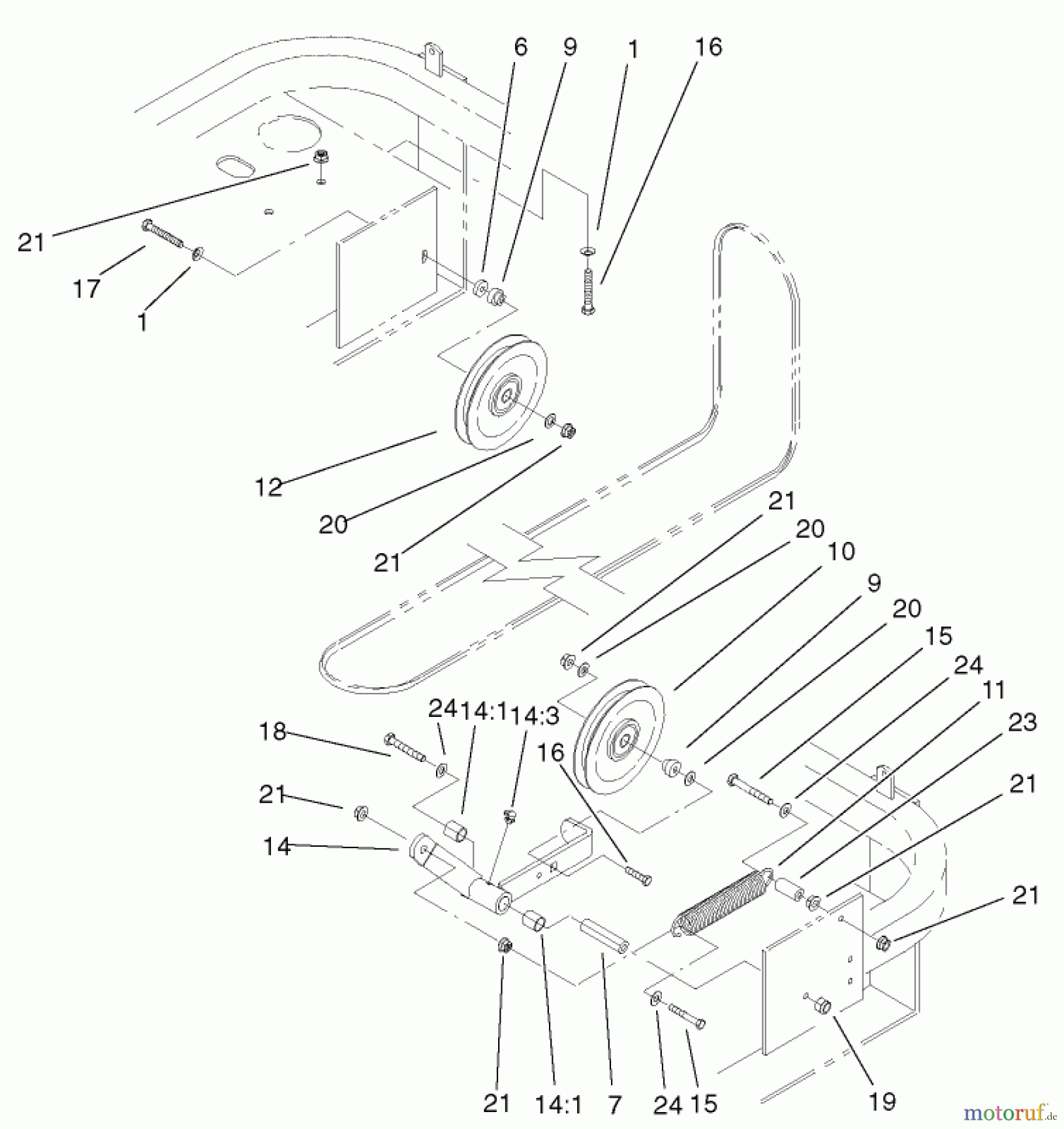  Zerto-Turn Mäher 74226 (Z255) - Toro Z Master Mower, 62