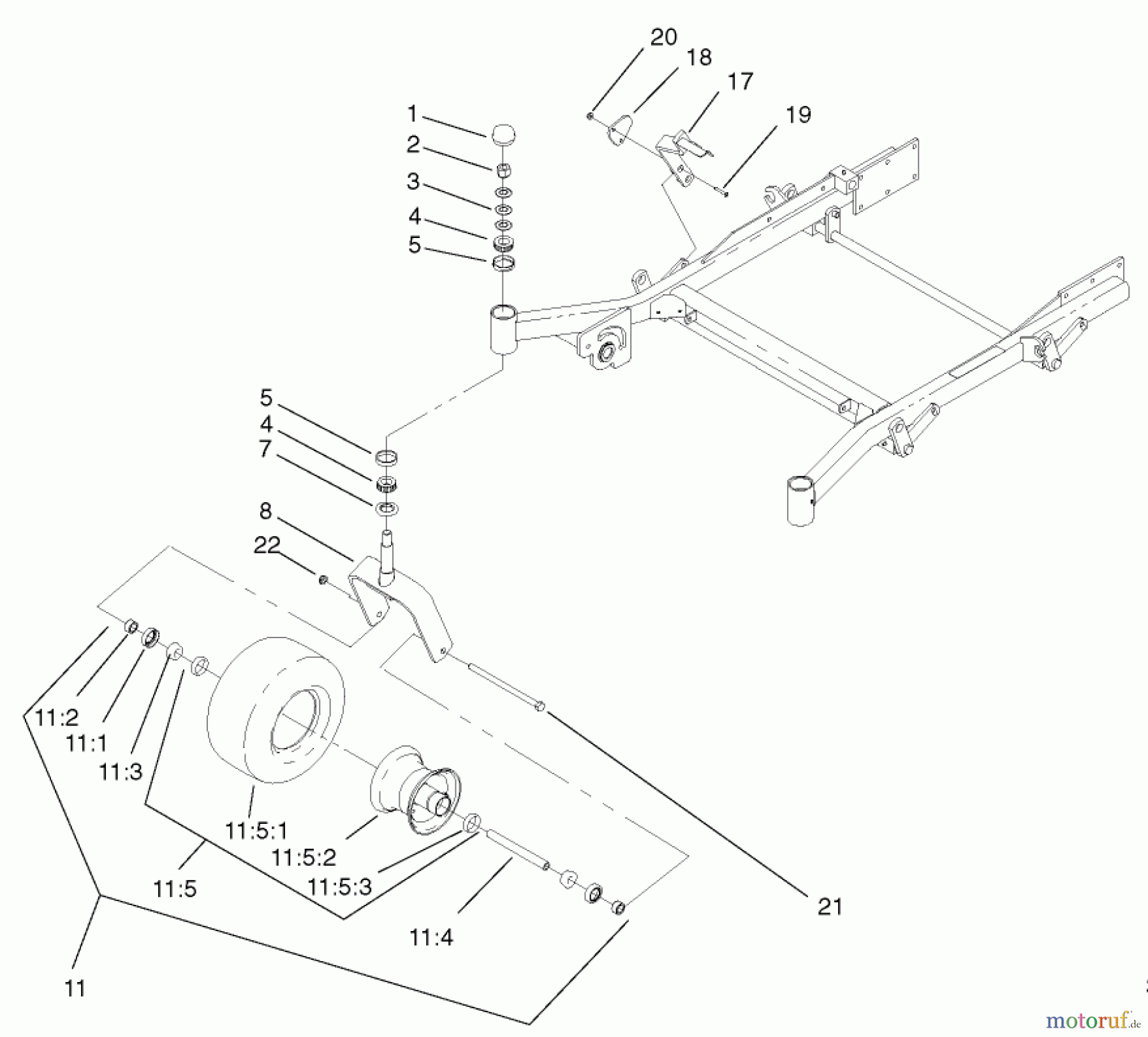  Zerto-Turn Mäher 74226 (Z255) - Toro Z Master Mower, 62