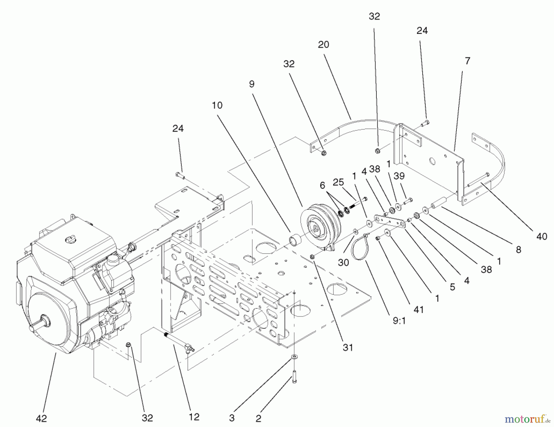  Zerto-Turn Mäher 74226 (Z255) - Toro Z Master Mower, 62