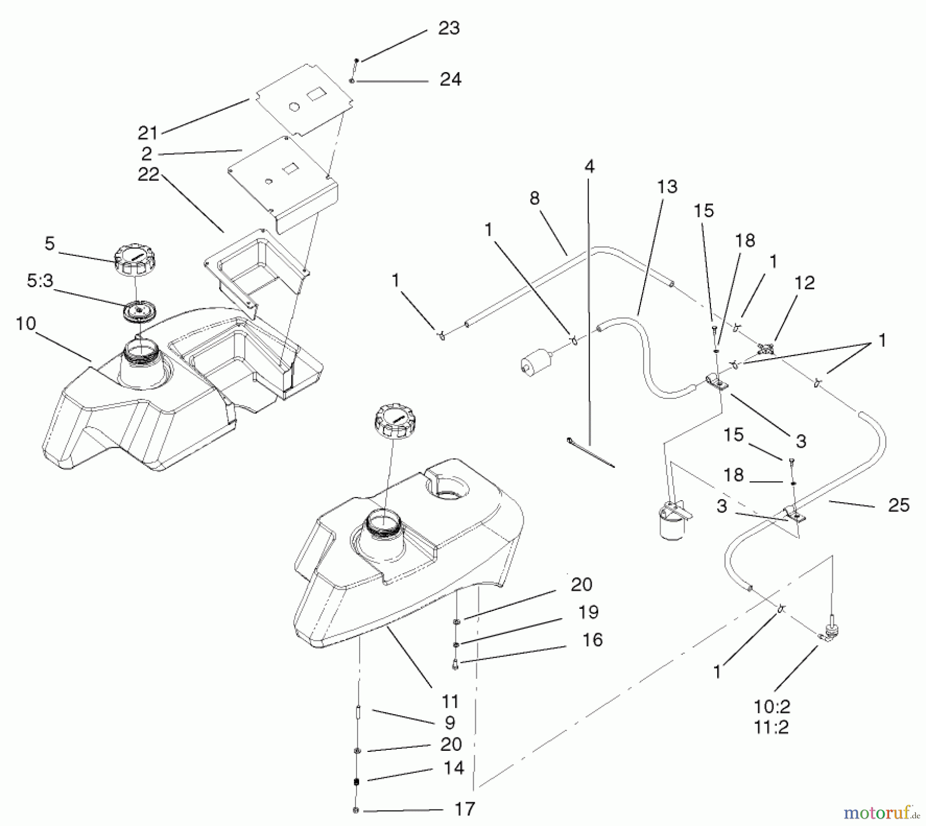  Zerto-Turn Mäher 74226 (Z255) - Toro Z Master Mower, 62