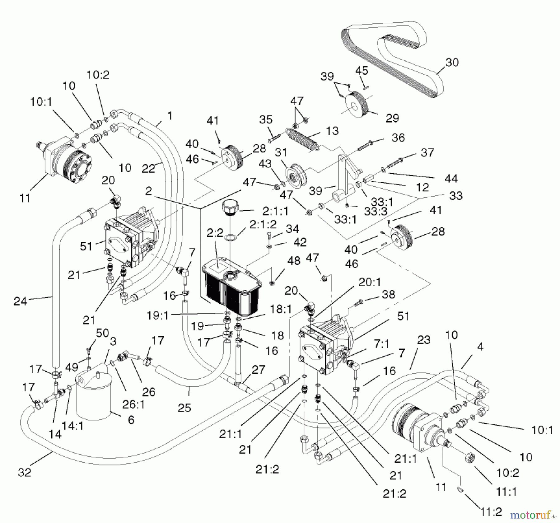  Zerto-Turn Mäher 74226 (Z255) - Toro Z Master Mower, 62