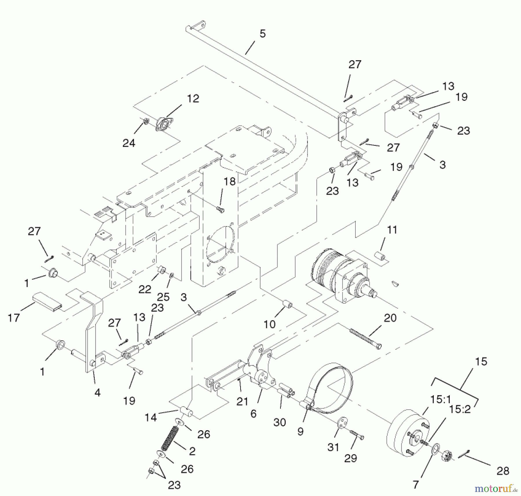  Zerto-Turn Mäher 74228 (Z255) - Toro Z Master Mower, 52