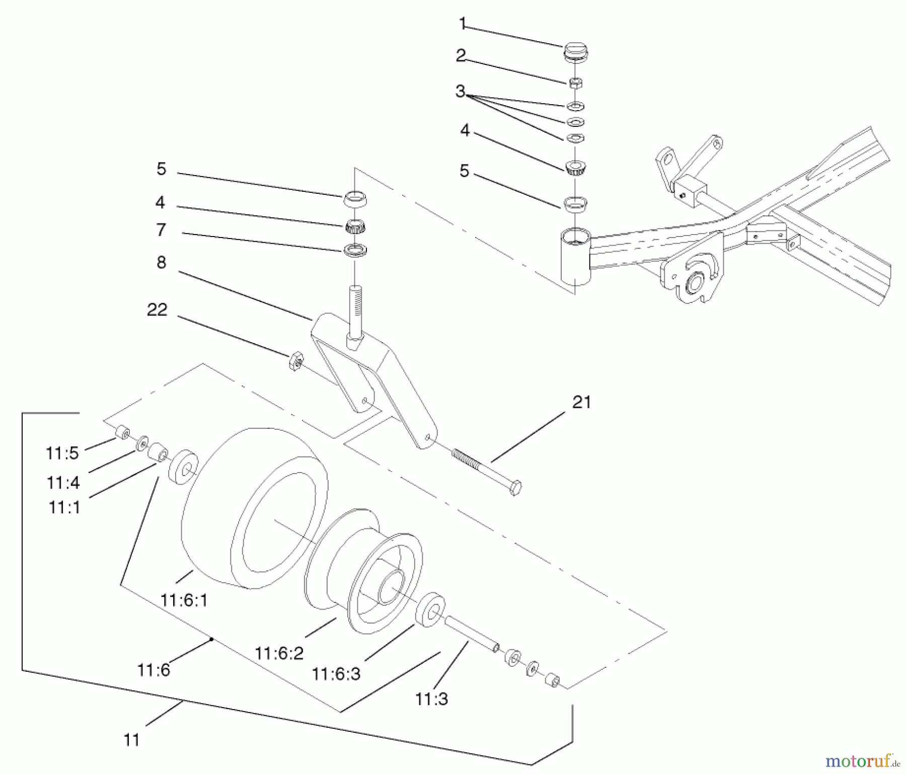  Zerto-Turn Mäher 74228 (Z255) - Toro Z Master Mower, 52