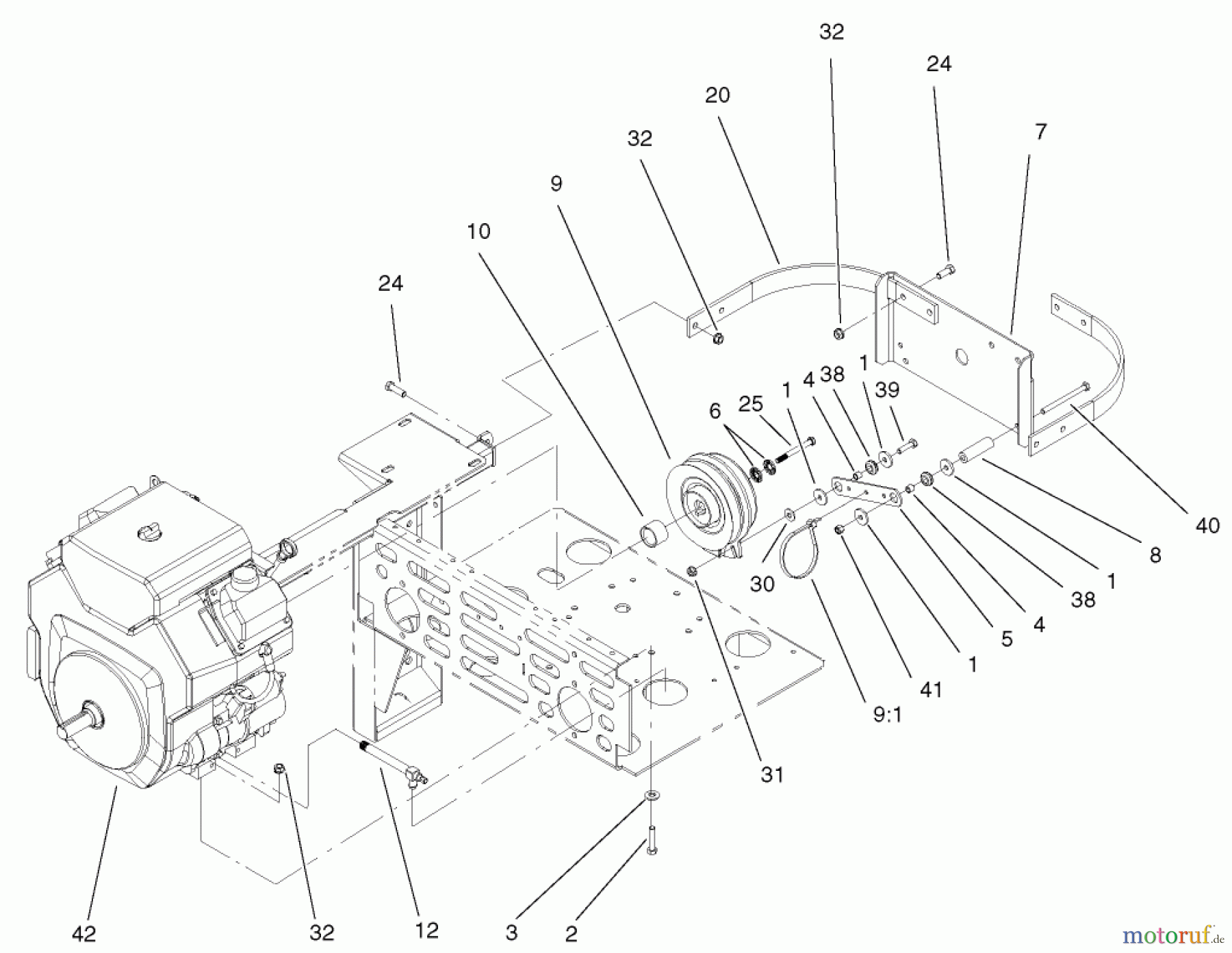  Zerto-Turn Mäher 74228 (Z255) - Toro Z Master Mower, 52